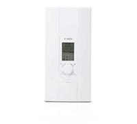 Bosch, scaldabagno elettronico Tronic 8500, sovrascrivania, resistente alla pressione, con AquaStop, commutatore di potenza 2 in 1 e display multifunzione, TR8500 21/24 DESOAB