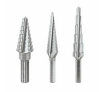 Bosch SDH30 3 Piece High Speed Steel step drill bit set