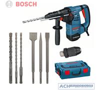 Bosch Sds-Plus Martello Perforatore Gbh 3-28 Dfr + 3 Punta Trapano Scalpello