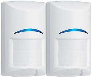 BOSCH SECURITY VIDEO Blue Line Gen Pir Rilevatore di movimento, confezione da 2, blu, portata 12,2 m, montaggio a parete, campo visivo a 94°, lente panoramica a 7 strati