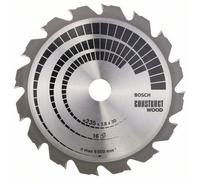 Bosch Sega Circolare Costrutto Legno, 235 x 30/25 X 2,8 MM, 16 2608640636