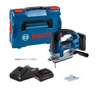 Bosch Seghetto alternativo a batteria GST 18V-155 BC, 2 batterie ProCORE18V 4.0Ah, caricabatterie e L-BOXX Quantità:1