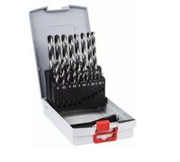 BOSCH SERIE 19 PUNTE DALLA 1 ALLA 10 mm RULLATE PER FERRO HSS POINT TEQ