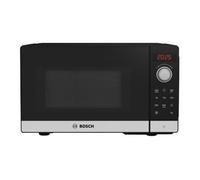 Bosch Serie 2 FFL023MS2 forno a microonde Superficie piana Solo microonde 20 L 800 W Nero, Stainless steel