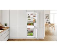 Bosch Serie 2 KIN86NSE0 frigorifero con congelatore Da incasso 260 L E Bianco