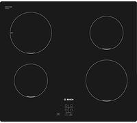 Bosch Serie 2 PUG611AA5E piano cottura Nero Superficie piana 60 cm Piano cottura a induzione 4 Fornello(i)