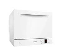 Bosch - Lavastoviglie compatta senza installazione, 55 cm. di larghezza, Serie 2, Extra Asciugatura, AquaStop, Bianco, SKS2ITW00E