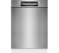 Bosch SMU2ITS09E Serie 2 - Lavastoviglie Smarter sottopiano 60 cm, con supporto programmatico, asciugatura extra, VarioSpeed, estremamente silenziosa, cestello superiore regolabile in altezza, in