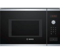 Bosch Serie 4 BFL553MS0 forno a microonde Nero, Acciaio inox Microonde combinato Da incasso 25 L 900 W