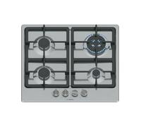 Bosch Serie 4 PGH6B5K90 Piano cottura a gas 60 cm 4 fuochi Acciaio Inox