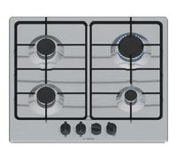 Bosch Serie 4 PGP6B5K85 , Piano cottura a gas, 60 cm, Acciaio inox