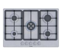 Bosch Serie 4 PGQ7B5K90 , Piano cottura a gas, 75 cm, Acciaio inox