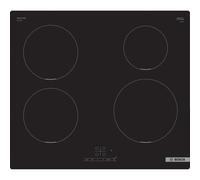 Bosch Serie 4 PUE611BB5E piano cottura Nero Da incasso 60 cm Piano cottura a induzione 4 Fornello(i)