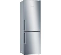 Bosch Serie 6 KGE368LCP frigorifero con congelatore Libera installazione Acciaio inossidabile 308 L A+++