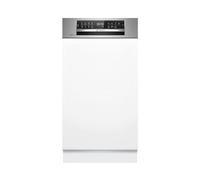 Bosch Serie 6, lavastoviglie parzialmente integrata, 45 cm, acciaio inox, SPI6EMS17E