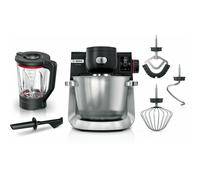 Bosch Serie 6 MUMS6ZS17 Macchina da Cucina 1600 W Nero, Inox spazzolato