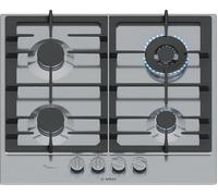 Bosch Serie 6 PCH6A5I90 , Piano cottura a gas, 60 cm, Acciaio inox