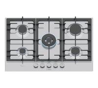 Bosch Serie 6 PCQ7A5I90 Piano cottura a gas 75 cm 5 fuochi Acciaio Inox Bosch