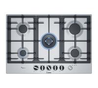 Bosch Serie 6 PCQ7A5M90 piano cottura Acciaio inossidabile Da incasso 75 cm Gas 5 Fornello(i) Bosch