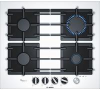 BOSCH SERIE 6 PLACA DE COCINA A GAS PPP6A2M90 4 CAMPOS COLOR BLANCO INTEGRADO 60 CM 4 ZONA (S)