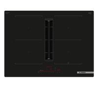 Bosch Serie 6 PVQ711H26E piano cottura Nero Da incasso 71 cm Piano cottura a induzione 4 Fornello(i) Cappa da incasso