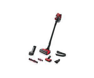 Bosch Serie 8 BBS8214PET aspirapolvere verticale e con testina elettrica 2 in 1 Batteria senza sacco a secco 0,4 L Nero, Rosso 4 Ah - Nouvo