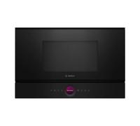 Bosch Serie 8 BFL7221B1 forno a microonde Nero Solo microonde Da incasso 21 L 900 W