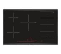 Bosch Serie 8 PXV875DC1E piano cottura Nero Da incasso 80 cm Piano cottura a induzione 5 Fornello(i)