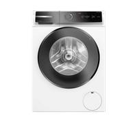 Bosch WGB244071, serie 8, lavatrice intelligente 9 kg, 1400 giri/min, made in Germany, macchia, Iron Assist riduce le pieghe, mini carico per gli elementi, sistema di lavaggio 4D, Speed Perfect