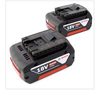 Bosch Set 18V: 2x Batterie GBA 18V - 5,0 Ah Li-Ion ( 0615990G6Z )