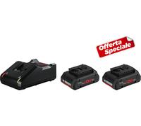 Bosch 1 600 A01 BA3 batteria e caricabatteria per utensili elettrici Set batteria e caricabatterie