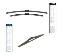 Tergicristallo per parabrezza BOSCH 3 397 007 187, Aerotwin A187S Lunghezza 600+450mm, 2 pezzo