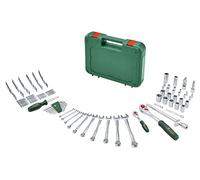 Bosch Home and Garden Set di utensili manuali Advanced da 52 pezzi (kit materiali alta qualità per amanti