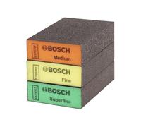 Bosch Set Blocco Abrasivo Standard 3 Pezzi BPA608901175