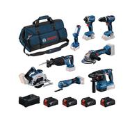 BOSCH Set combinato di utensili a batteria 8 pezzi 18V 0615V00061