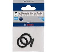 Bosch Set da 4 pezzi con anello di supporto e penna per chiave a bussola PRO Impact (2 x 73 mm)