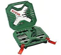 Bosch Set Da 60 Pezzi Di Punte E Bit Avvitamento In Titanio X-Line (per Legno, Pietra E Metallo, Accessori Trapano)