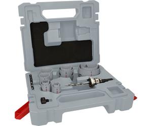 BOSCH Set di 10 perforatori PRO Multi Material, cacciavite Q-Lock 2608901550