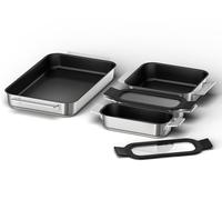 BOSCH Set di padelle Flex Induction, 4 pezzi - HEZ9FF040