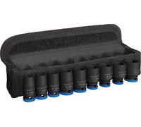 Bosch Set di 9 chiavi a bussola PRO Impact (31 x 28 mm, accessori professionali per trapano e cacciavite)