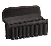 Set Di Chiavi A Bussola Bosch PRO, 3/8, Profondo, 9 Pezzi, Custodia Senza Gancio