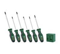 Bosch - Set de 6 tournevis Premium avec magnétiseur (6 tournevis en acier S2 extra dur magnétiseur démagnétiseur)