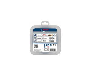 Bosch Set di dischi abrasivi lamellari e per troncatura X-LOCK, 5 pezzi, 125 mm, CMW Quantità:1