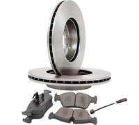 BOSCH Set Di Dischi Freno Anteriore Ventilato + Pastiglie per VW Touareg Porsche