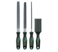 Bosch Set di lime da 200 mm, con spazzola, 4 pezzi (accessorio manuale)
