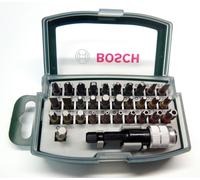 Bosch Set Di Punte Per Cacciavite Bit 32 Pezzi Con Codifica Colori In Scatola