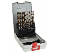 Set di punte per metallo in ProBox, HSS-Co, DIN 338 (lega di cobalto), 19 pz. Bosch