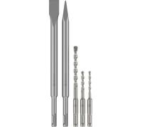 Bosch Set di scalpelli e punte SDS plus-3C, 5 pz.