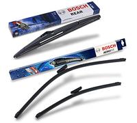 Bosch - Set di spazzole tergicristalli anteriori e posteriori, AF467 + H304, per parabrezza e lunotto posteriore, adatto per Ford Mondeo 4 Turnier (BA7), VOLVO V60 I (155, 157)