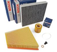Bosch Set Filtri Kit Diagnosi Auto per Skoda Fabia 2 Rapid Seat Ibiza VW Polo